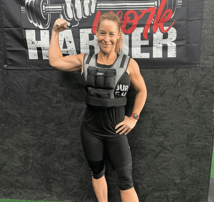 Angie Hewett, founder of Iron Confidence Coaching